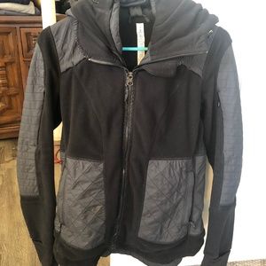 Fleece zip up jacket